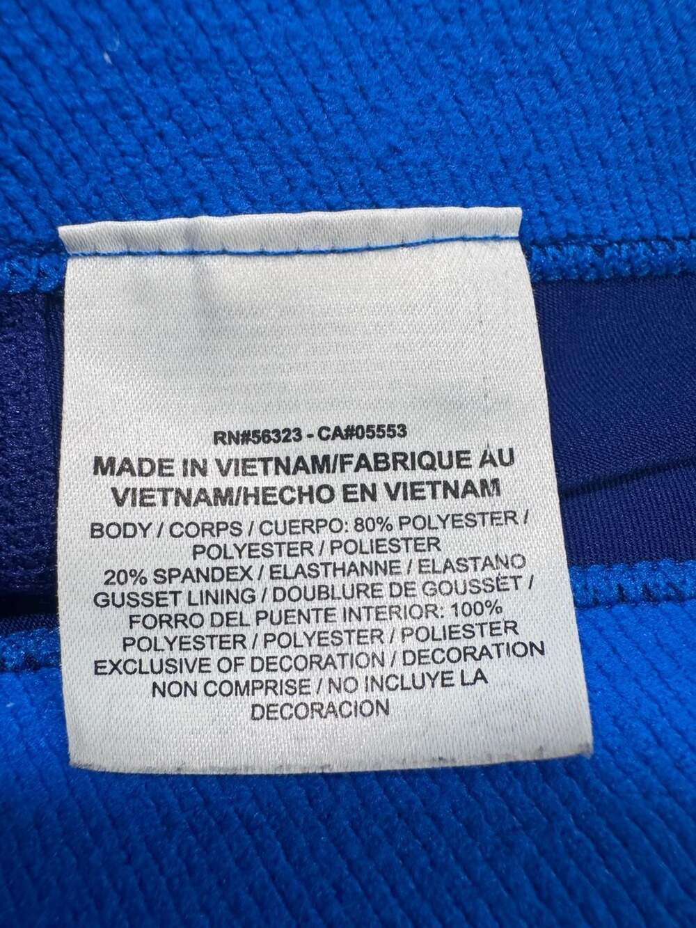 Nike Pro Dri-FIT Girl’s Blue Snake Print Compression Shorts Logo Size Small S - Picture 8 of 9
